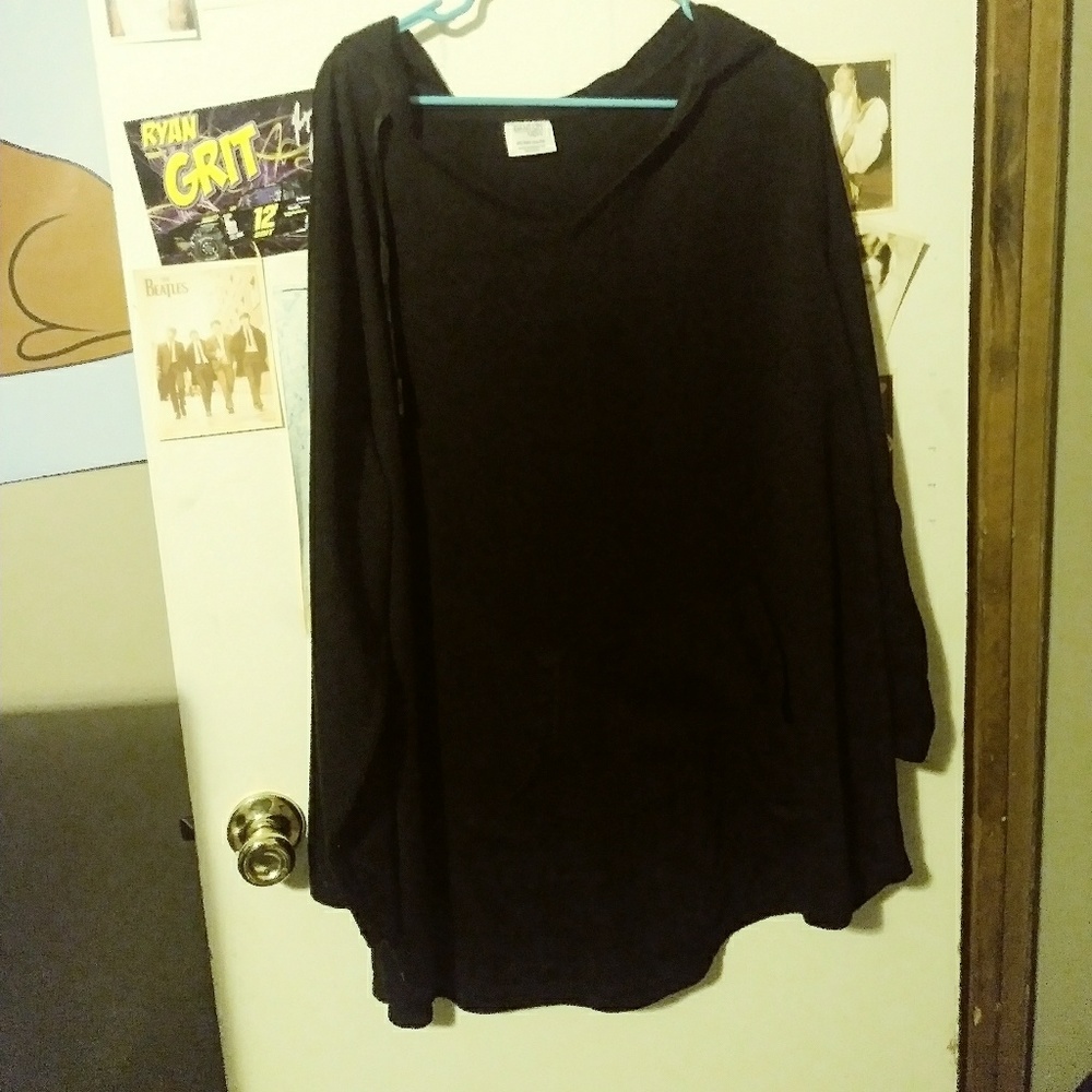 Black hoodie